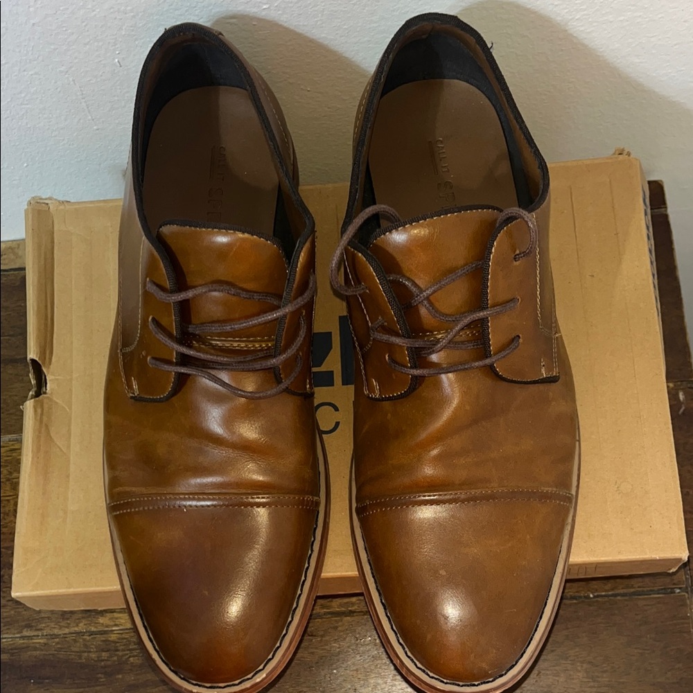 Call it spring shoes brown.